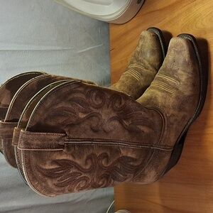 Laredo Brown Western Cowboy Boots Women's Size 8.5